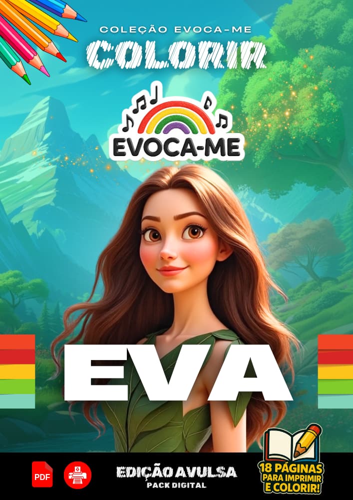 Pack Avulso – EVA (18 desenhos)
