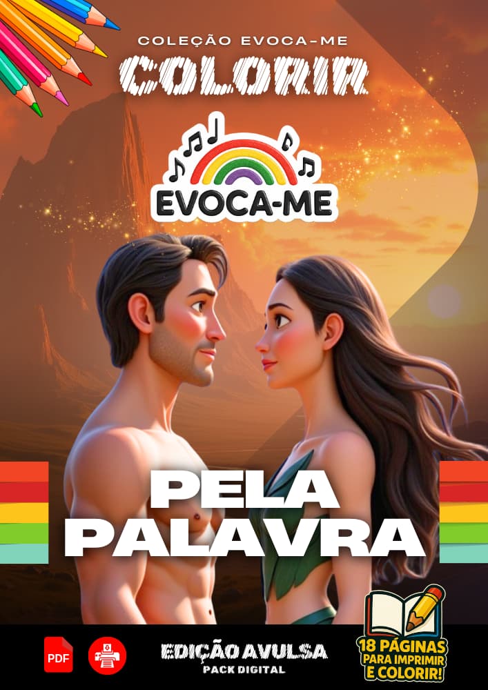 Pack Avulso – PELA PALAVRA (18 desenhos)